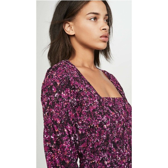 NWT Parker Tiara Smocked Dress Presley Mosaic - Picture 2 of 11